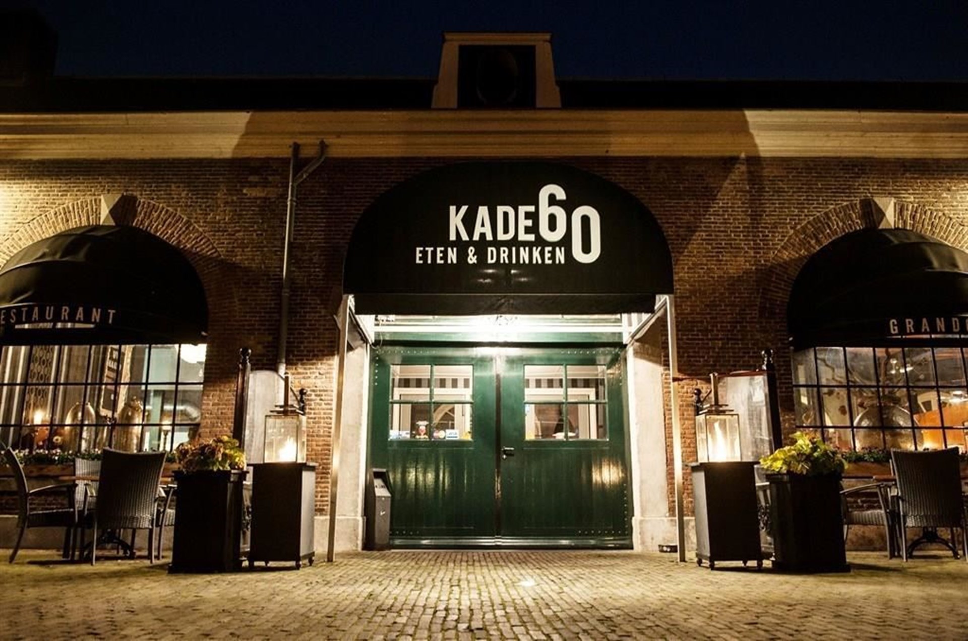 Restaurant “Kade60” banner
